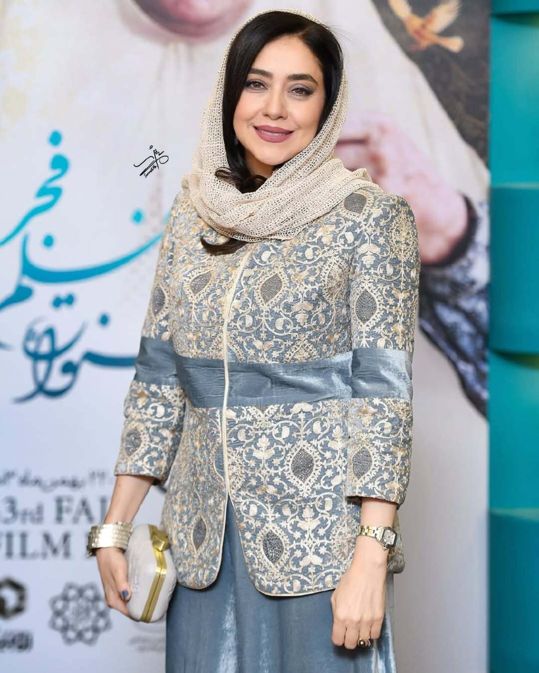 استایل سنتی بهاره کیان افشار در جشنواره فجر