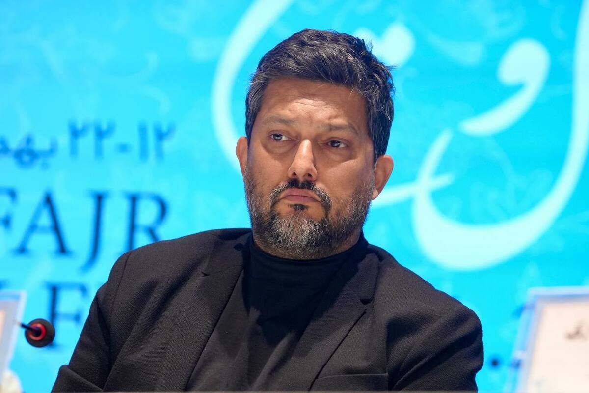 ژست غمگین و گرفته حامد بهداد در کاخ جشنواره