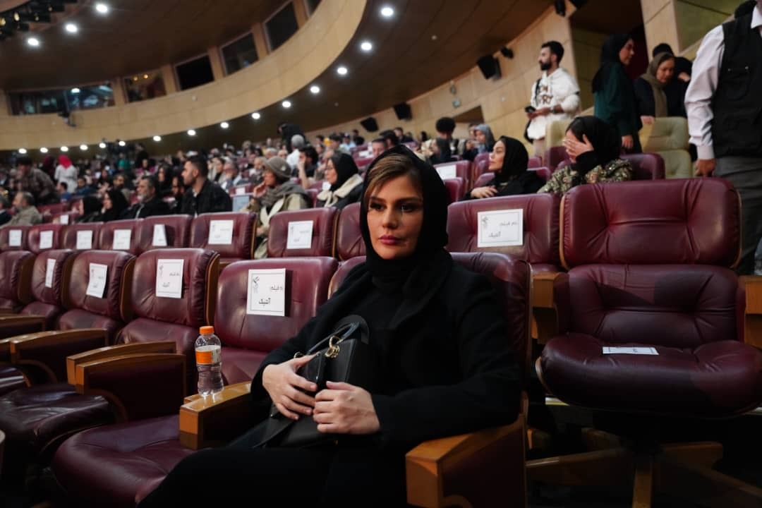 تصاویر داغ از بازیگران در اختتامیه جشنواره فیلم فجر