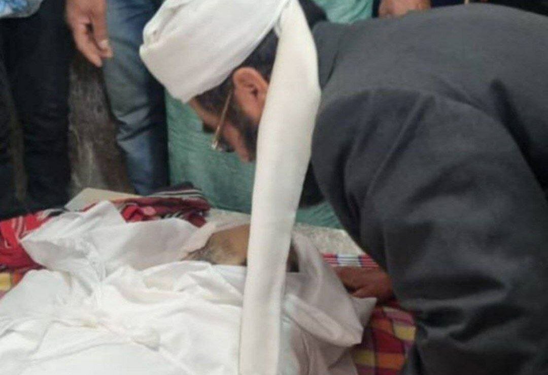 تصاویری تلخ از تشییع پیکر امیر محمد خالقی در روستای درمیان + ویدئو و عکس