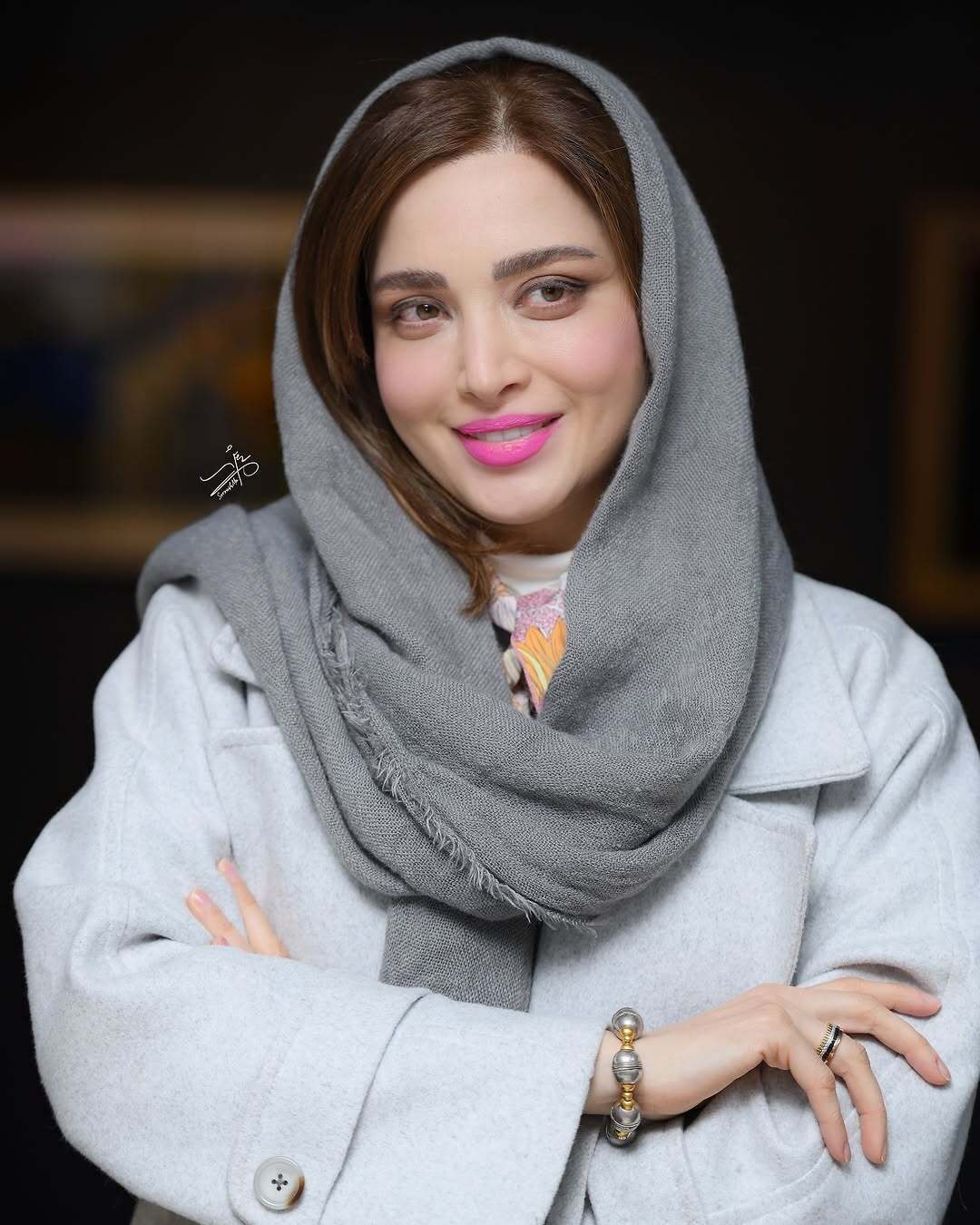 خودنمایی بهنوش طباطبایی با یک استایل شیک و جذاب