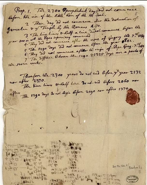 پیش‌بینی پایان جهان توسط نیوتن؛ آیا سال ۲۰۶۰ آخرین سال زمین است؟