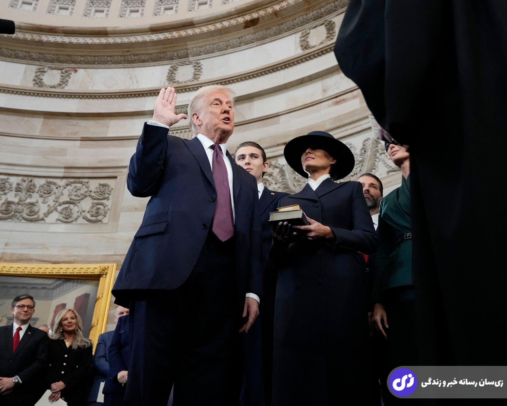 پشت‌پرده کلاه مرموز «ملانیا ترامپ»