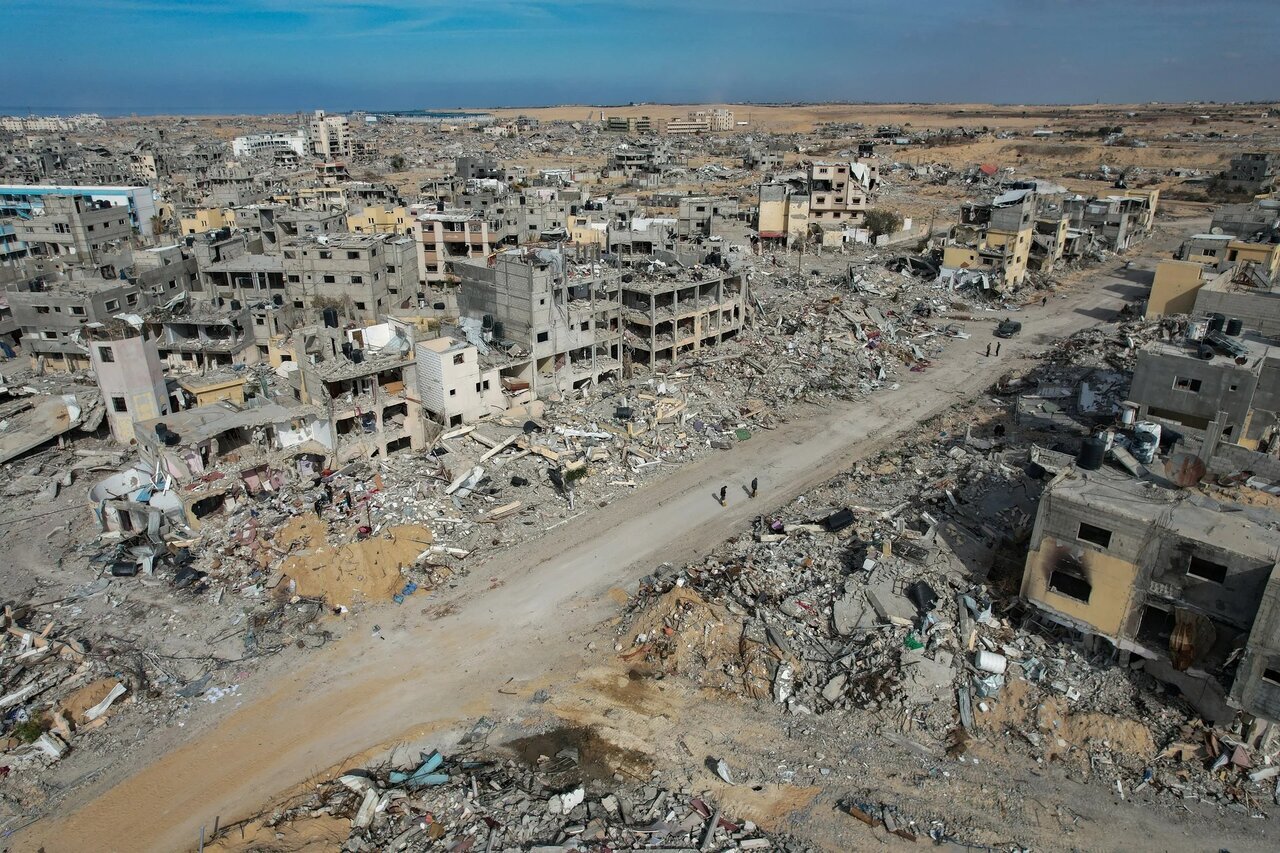 تصاویر آخرالزمانی از ویرانه‌های غزه