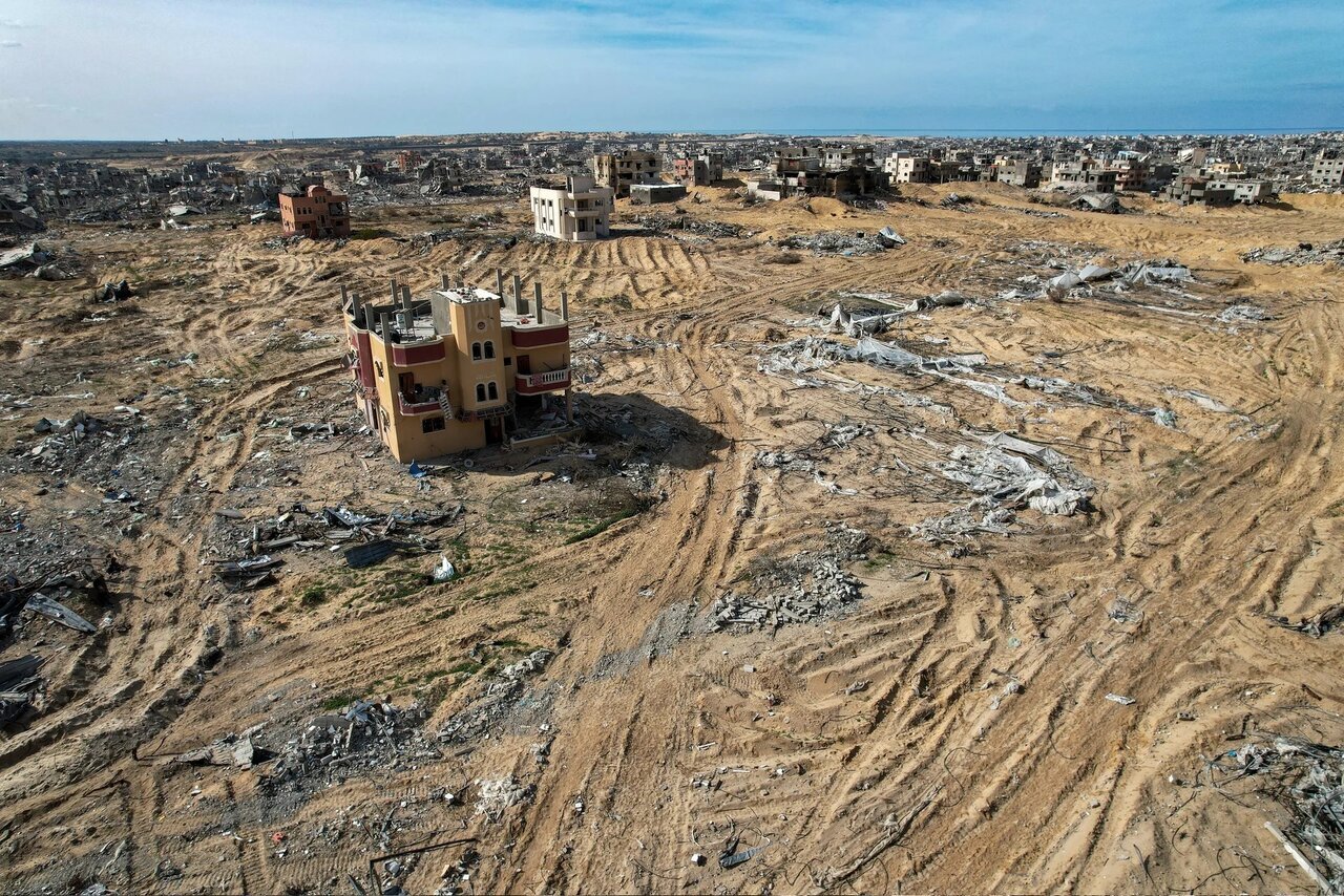 تصاویر آخرالزمانی از ویرانه‌های غزه