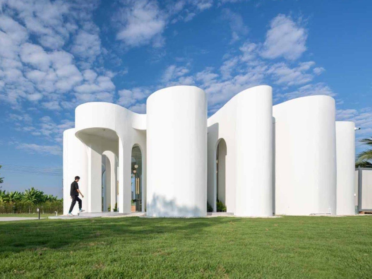 معروفترین کافه تایلند که شبیه رشد گلها طراحی شده است معروفترین کافه تایلند که شبیه رشد گلها طراحی شده است