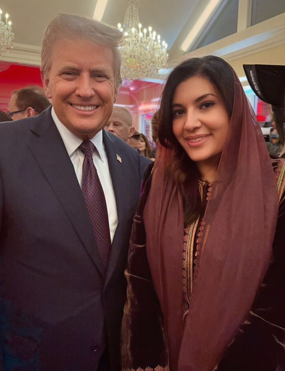 (تصاویر) سفیر زن عربستان با دونالد ترامپ عکس یادگاری گرفت