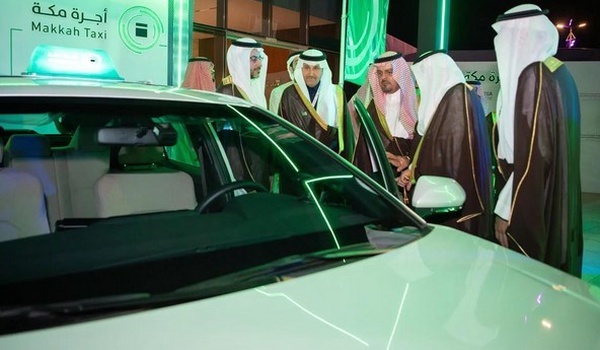 (تصاویر) تاکسی‌های مدرن مکه حاشیه‌ساز شد