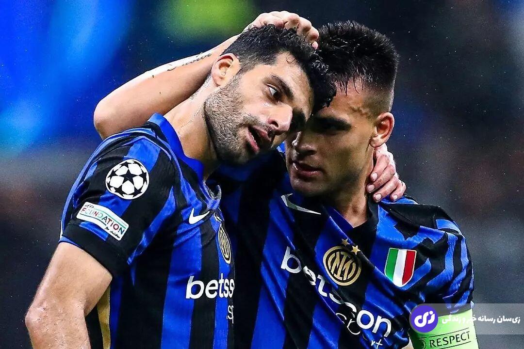 لائوتارو مارتینز و مهدی طارمی در تیم اینترمیلان
