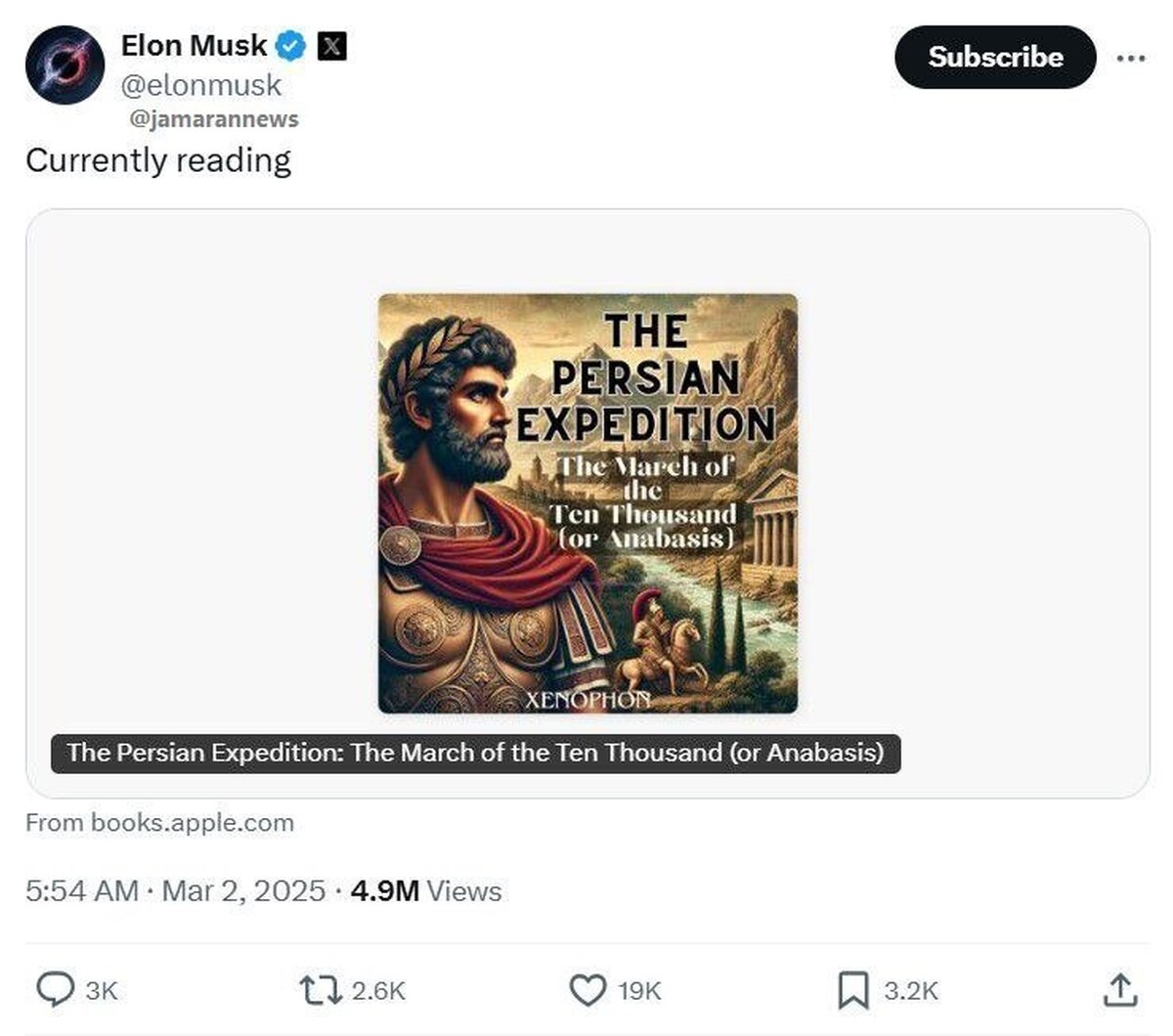 توئیت ایلان ماسک، کاربران ایرانی را ذوق‌زده کرد