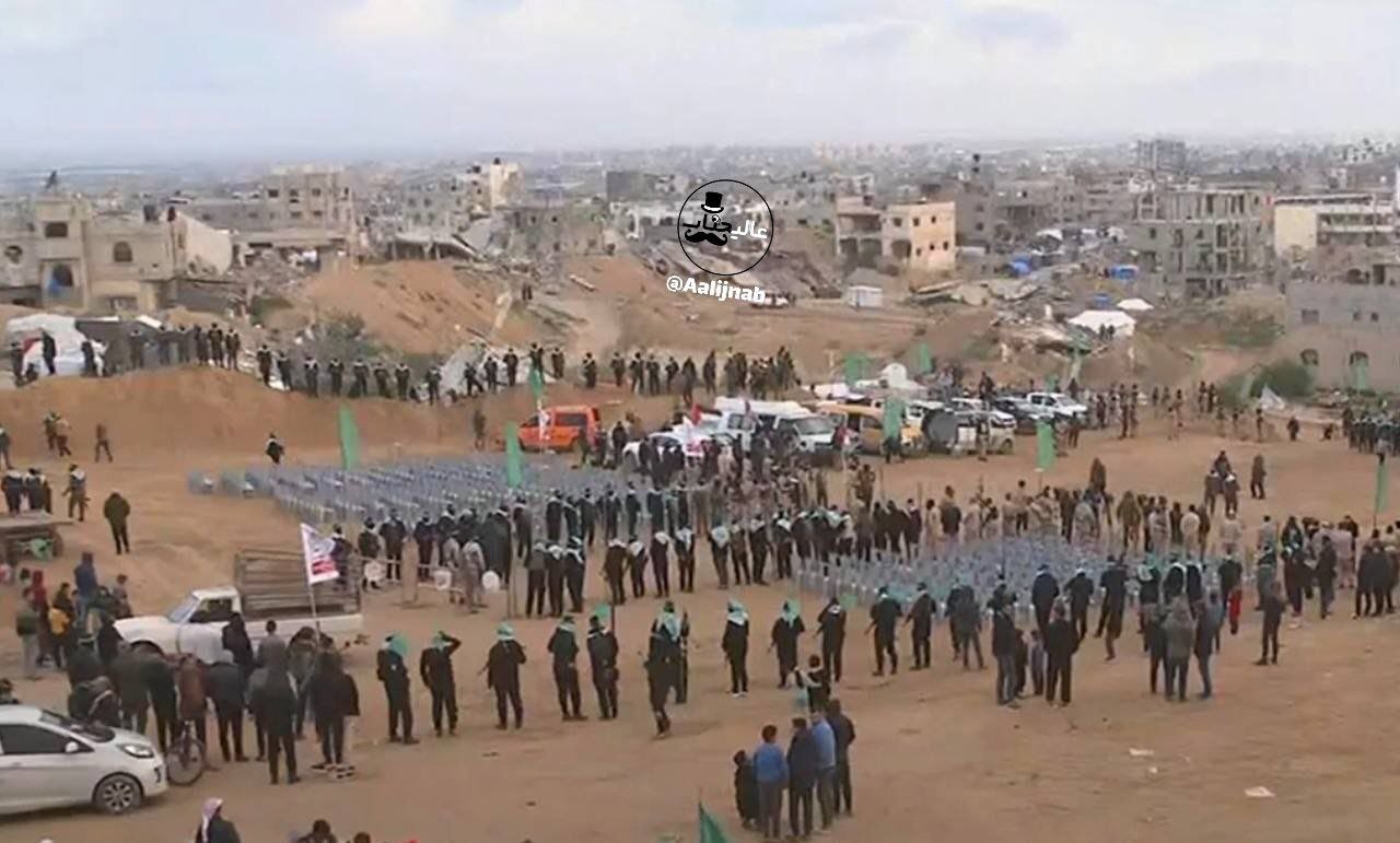 تحویل اجساد ۴ گروگان اسرائیلی به صلیب سرخ در خان یونس