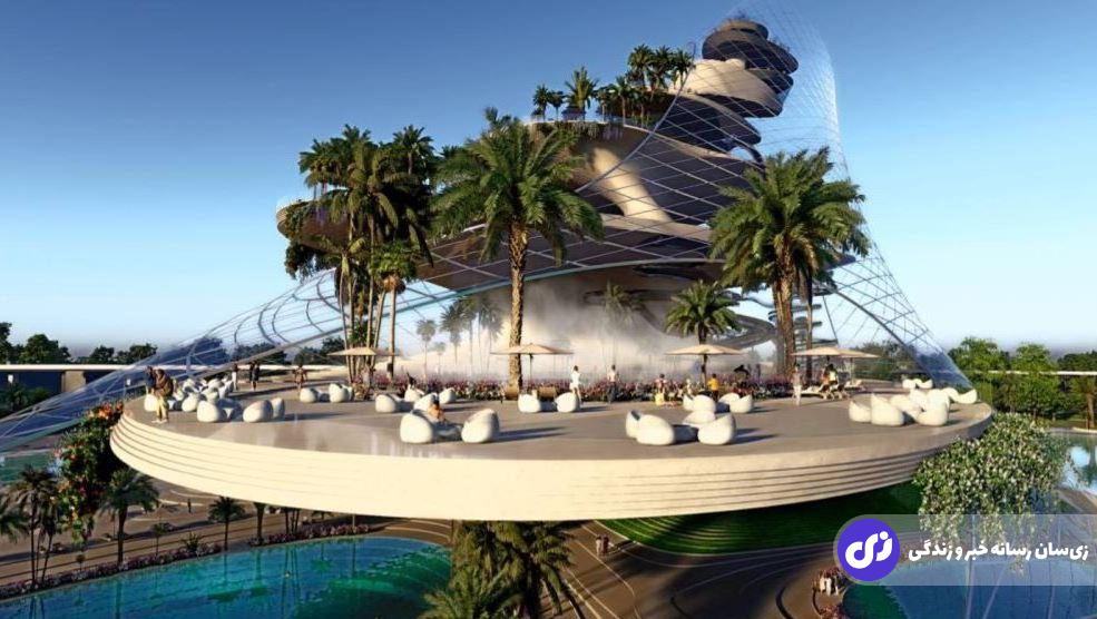 تصاویر | همه‌چیز درباره پروژه شگفت‌انگیز برج ترمه دبی؛ بلندترین تفریحگاه جهان با ۳ آبشار!