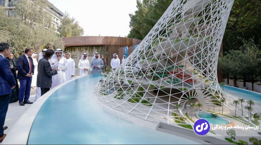 تصاویر | همه‌چیز درباره پروژه شگفت‌انگیز برج ترمه دبی؛ بلندترین تفریحگاه جهان با ۳ آبشار!