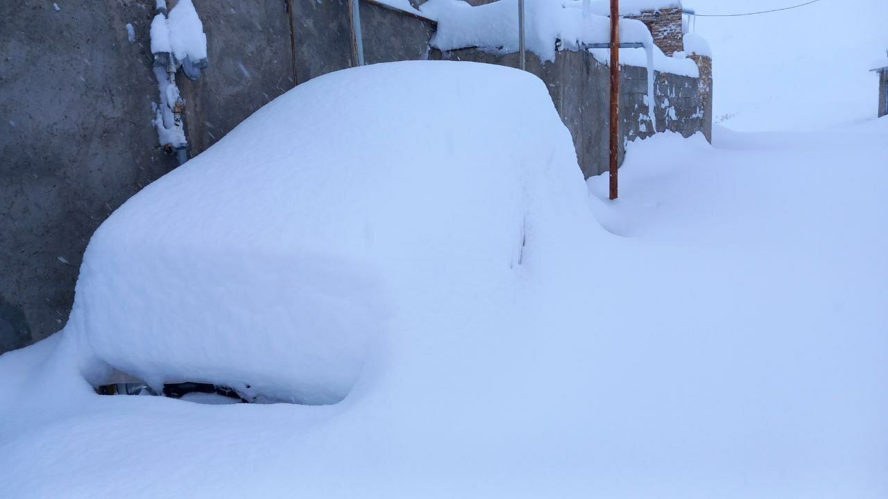 این شهر ایران، صبح امروز به سیبری تبدیل شد