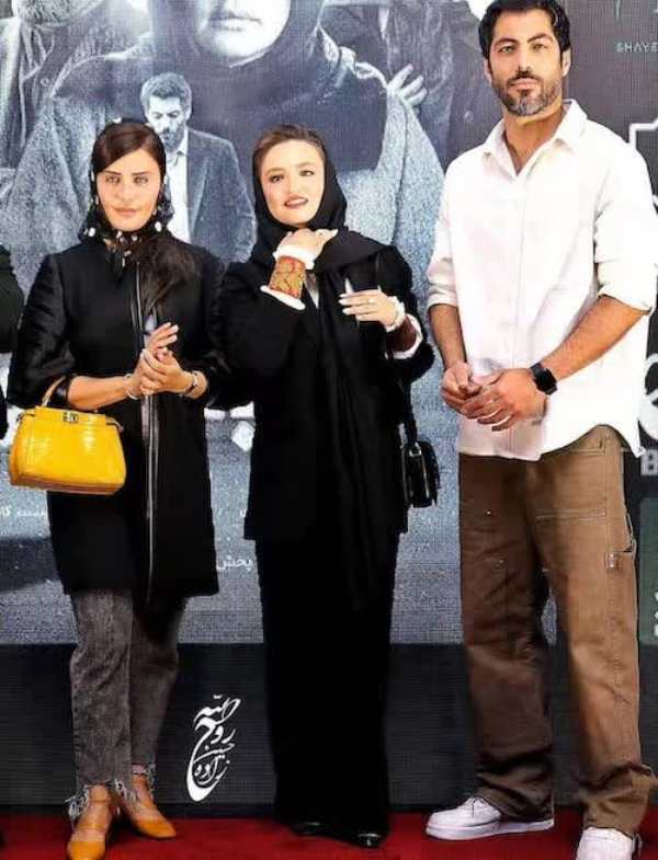 عجیب ترین لباس الناز شاکردوست در اکران جدیدترین فیلم ! / این استایل بعید بود !