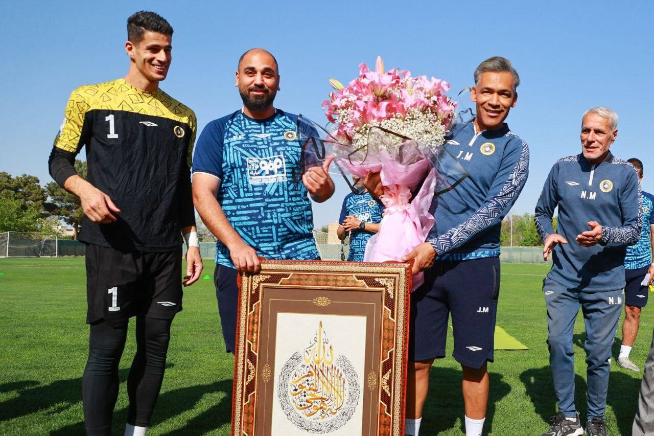 تبریک ویژه سپاهانی‌ها به ژوزه مورایس + عکس