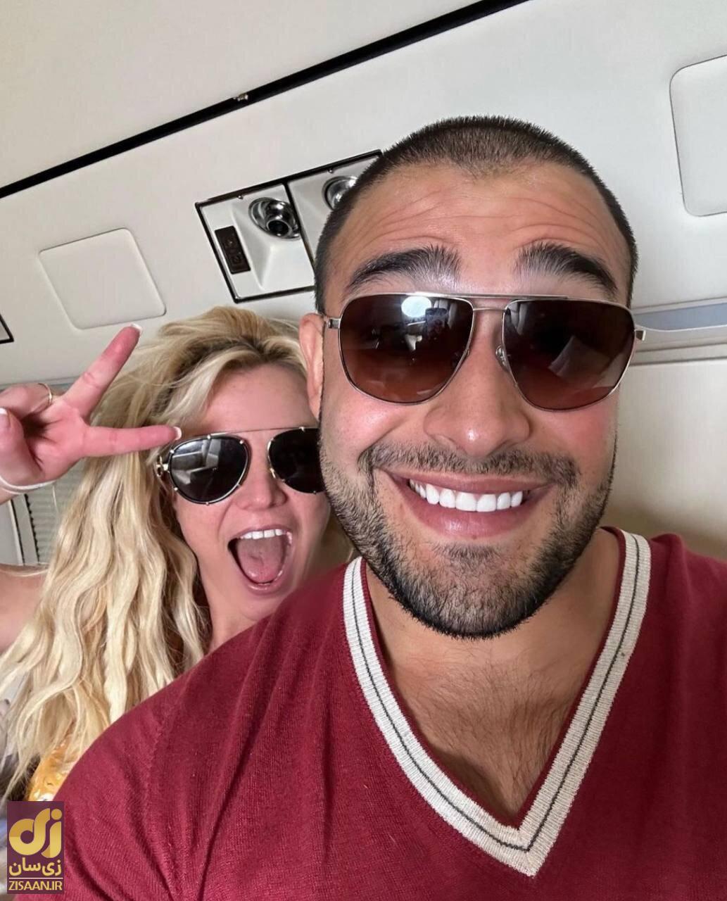 بریتنی اسپیرز و سام اصغری