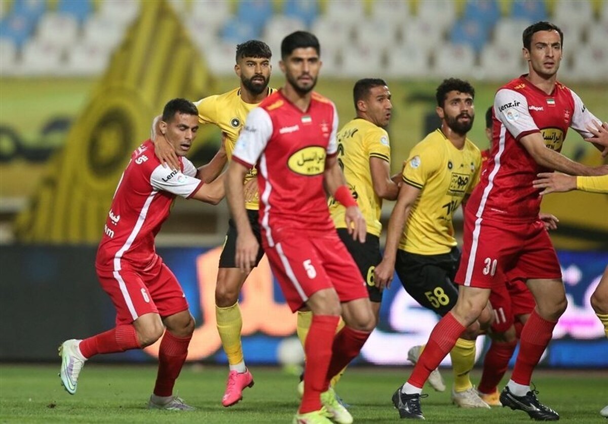 پوستر دو تیم پرسپولیس و سپاهان برای تقابل امروز