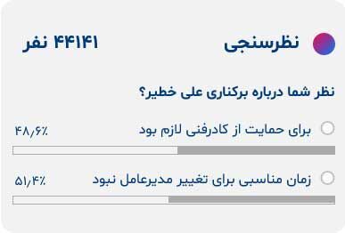 اخراج خطیر به نفع استقلال شد یا نه؟ اخراج خطیر به نفع استقلال شد یا نه؟