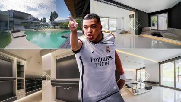 رونمایی از قصر امباپه در مادرید + عکس رونمایی از قصر امباپه در مادرید + عکس