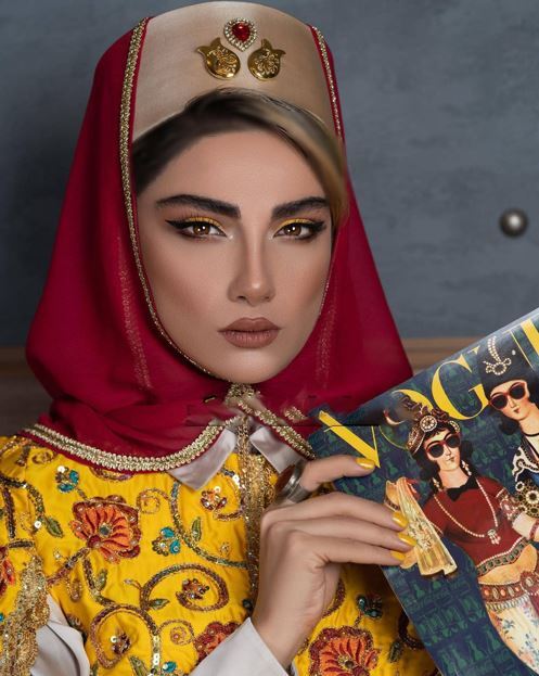 این خانم بازیگر پایتخت ملکه زیبایی ایران شد + عکس