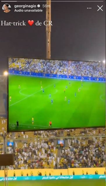 واکنش جورجینا به شاهکار رونالدو + عکس