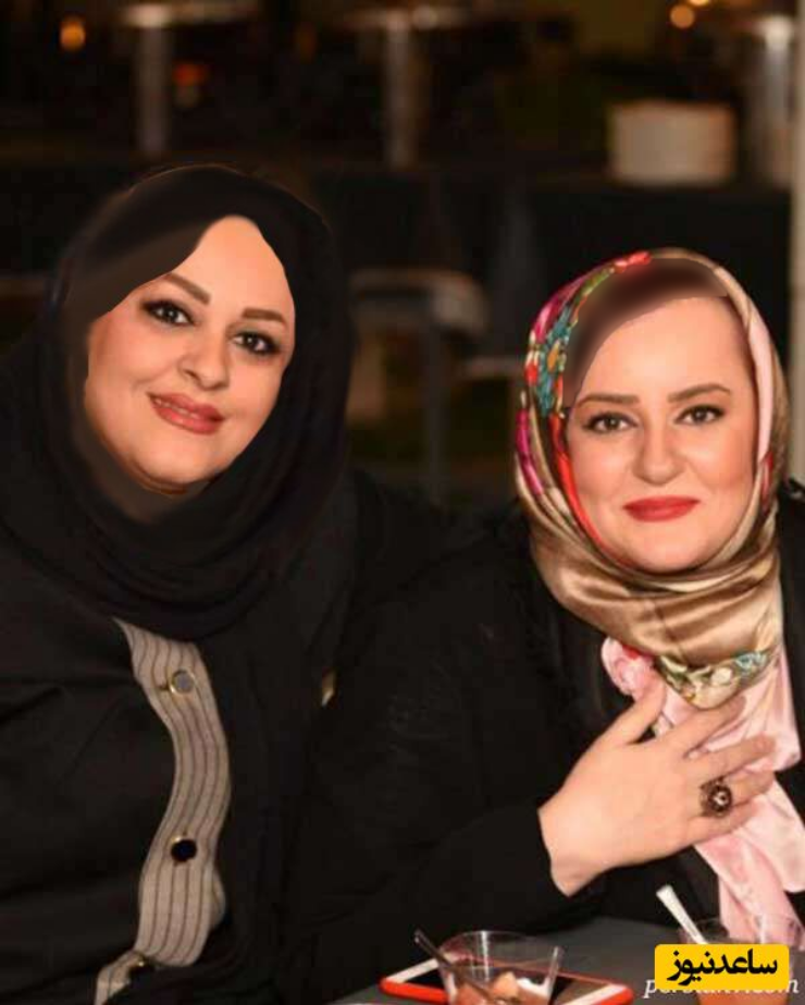 رونمایی نعیمعه نظام دوست از خواهرش + عکس