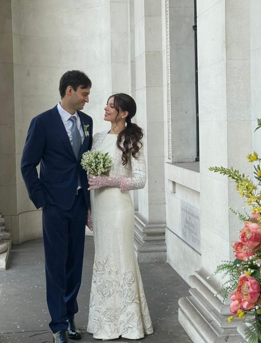 عکسی از عروسی مدل مشهور و ملکه زیبایی لبنان عکسی از عروسی مدل مشهور و ملکه زیبایی لبنان