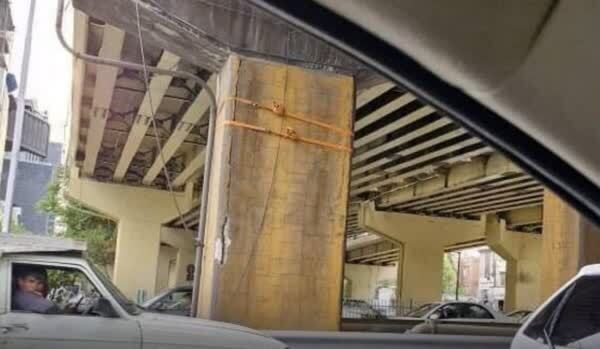 (عکس) ماجرای ترکهای وحشتناک پل میرداماد چیست؟ (عکس) ماجرای ترکهای وحشتناک پل میرداماد چیست؟