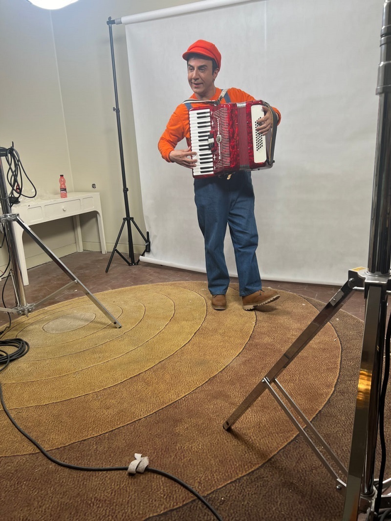 عکس| اولین تصاویر از عمو پورنگ در سریال جدیدش