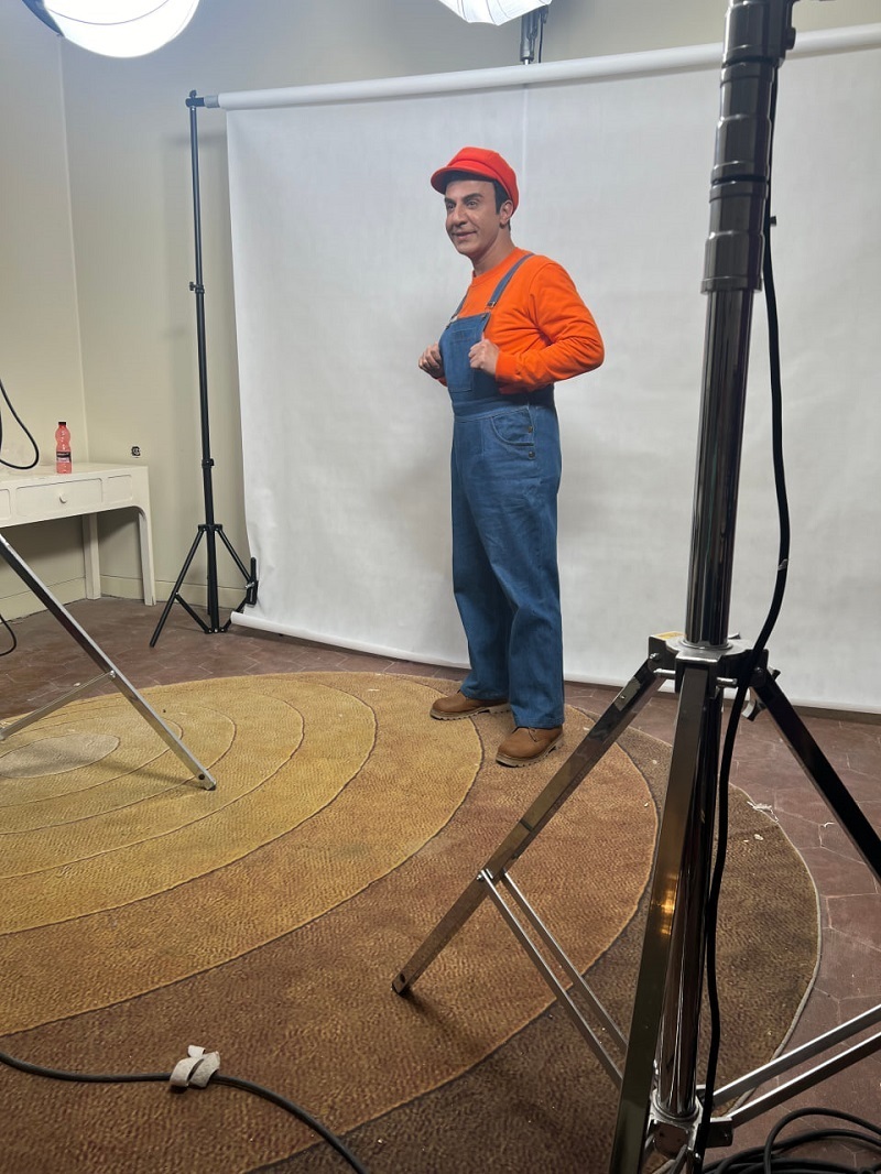 عکس| اولین تصاویر از عمو پورنگ در سریال جدیدش