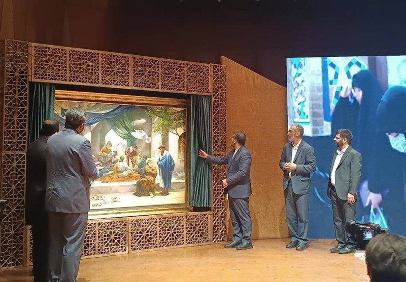 عکس| مائده؛ جدیدترین تابلوی نقاشی حسن روح‌الامین