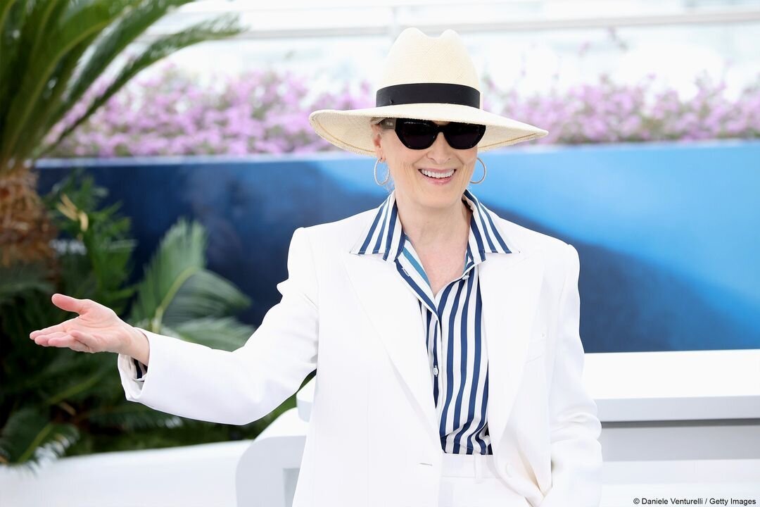 (تصاویر) استایل مریل استریپ ۷۵ ساله در جشنواره کن