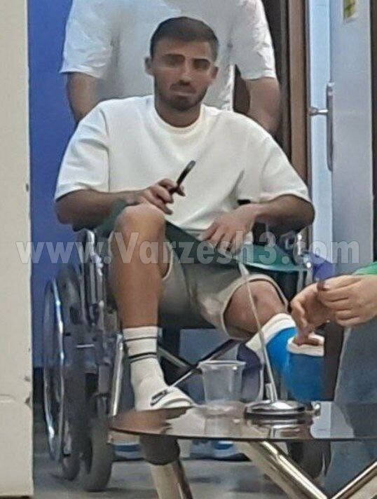 هافبک پرسپولیس فصل را از دست داد هافبک پرسپولیس فصل را از دست داد