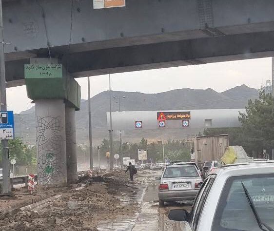 عکس| چند تصویر آخرالزمانی از سیل وحشتناک در مشهد