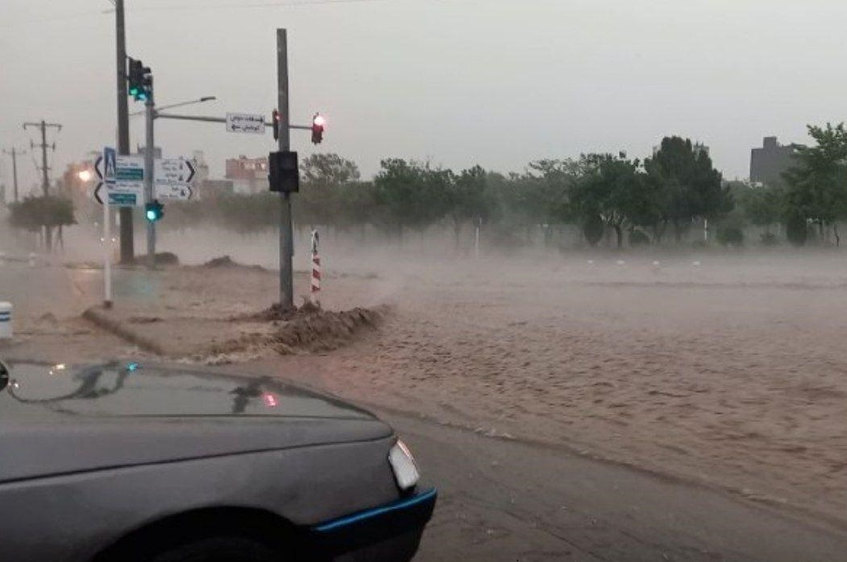 عکس| چند تصویر آخرالزمانی از سیل وحشتناک در مشهد