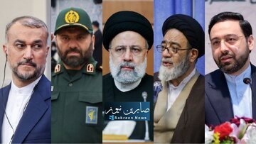 اسامی شهدای حادثه سقوط بالگرد حامل رئیسجمهوری اعلام شد اسامی شهدای حادثه سقوط بالگرد حامل رئیسجمهوری اعلام شد