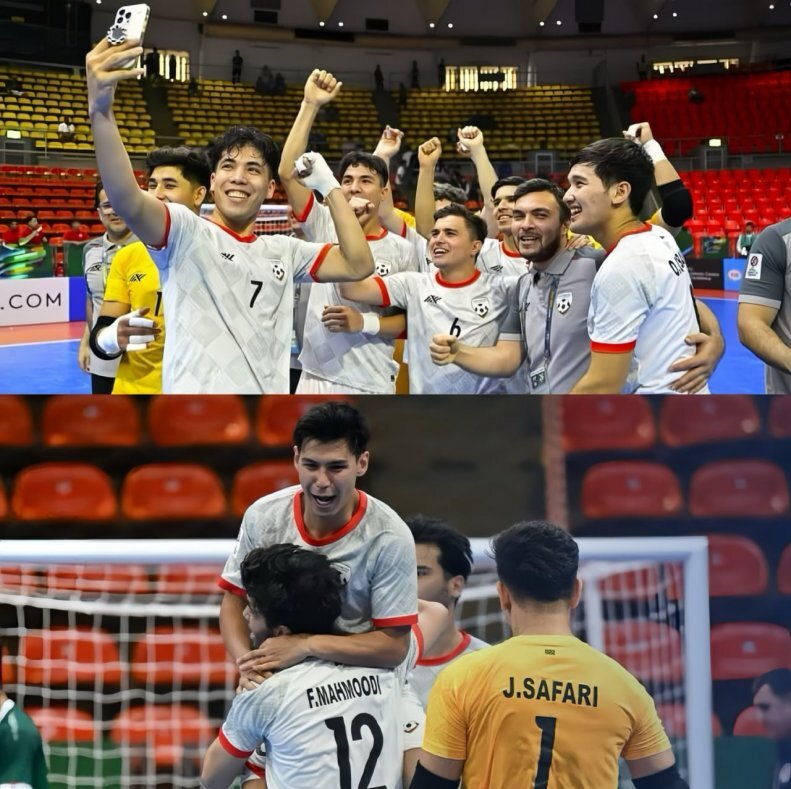 مهمترین اتفاق تاریخ ورزش افغانستان رقم خورد؛ افغانستان به جام جهانی فوتسال صعود کرد