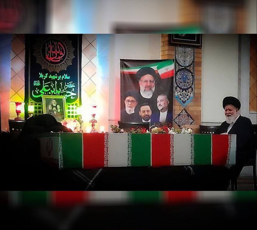 عکس | تصویری تلخ از عزاداری جمیله علم‌الهدی بر پیکر همسرش