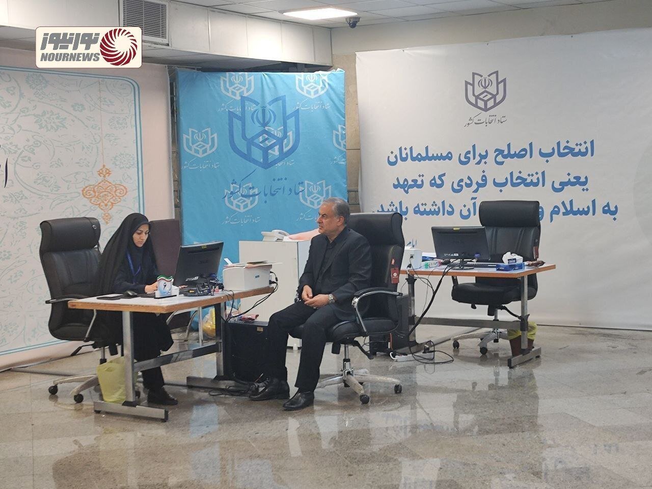 یک احمدی نژادی کاندیدای ریاست جمهوری شد +عکس