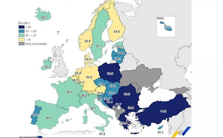 اروپایی‌ها چند ساعت در هفته کار می‌کنند؟