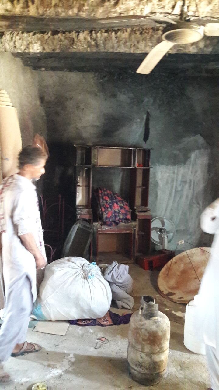 آتش‌سوزی عجیب خانه‌ها در یک روستای دورافتاده