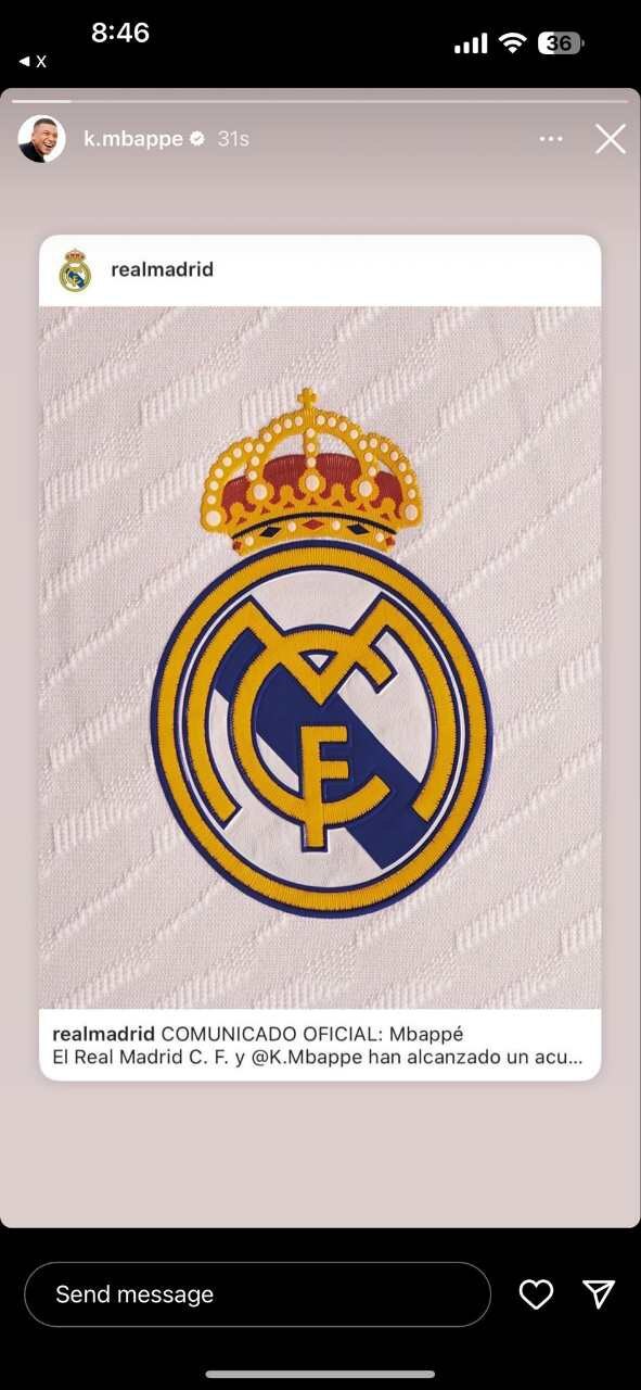 (عکس) ذوق‌زدگی امباپه از رئالی شدن در اینستا و توییتر!