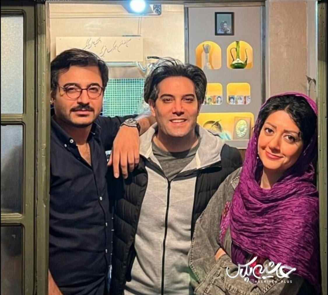 عکس | تصویری از امیرعلی نبویان و همسرش در کنار آقای بازیگر