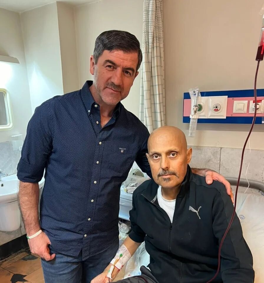 کریم باقری به عیادت مدافع سابق استقلال رفت