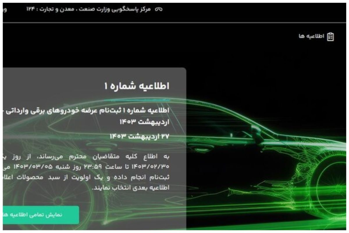 نتایج قرعه کشی خودرو‌های برقی مشخص شد + جزئیات