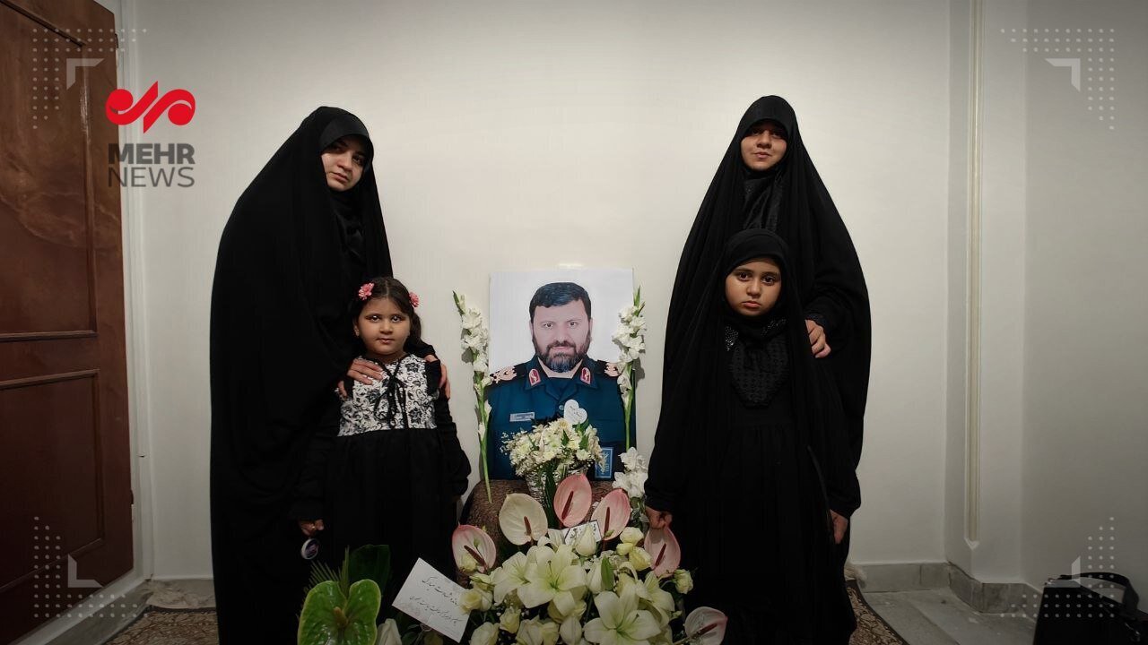 عکسی دردناک از دختران سرتیم حفاظت رئیس‌جمهوری سردار موسوی