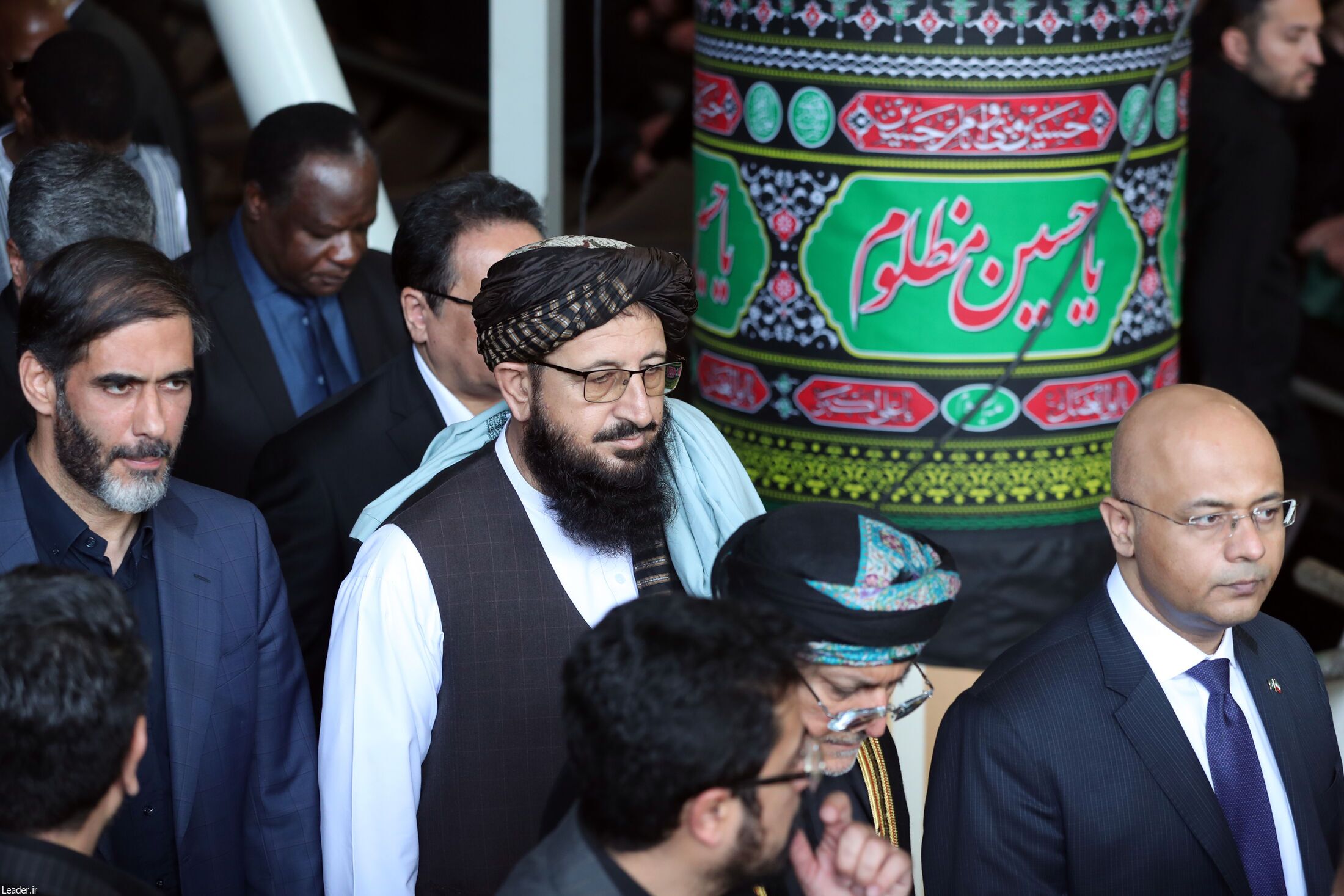 عکسی خاص از سعید محمد و سرپرست سفارت طالبان در تهران