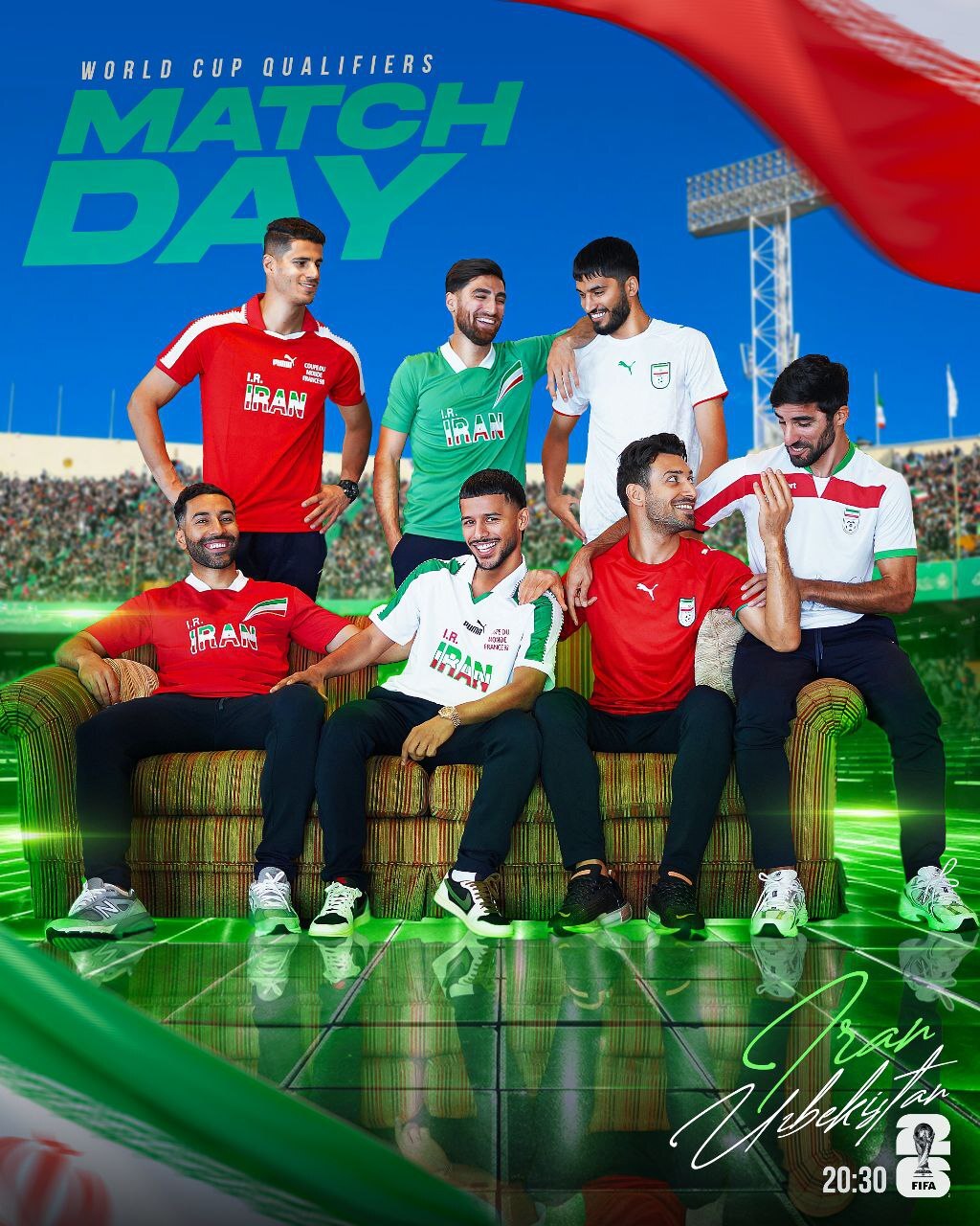 از پوستر متفاوت و نوستالژیک تیم‌ملی استقبال شد