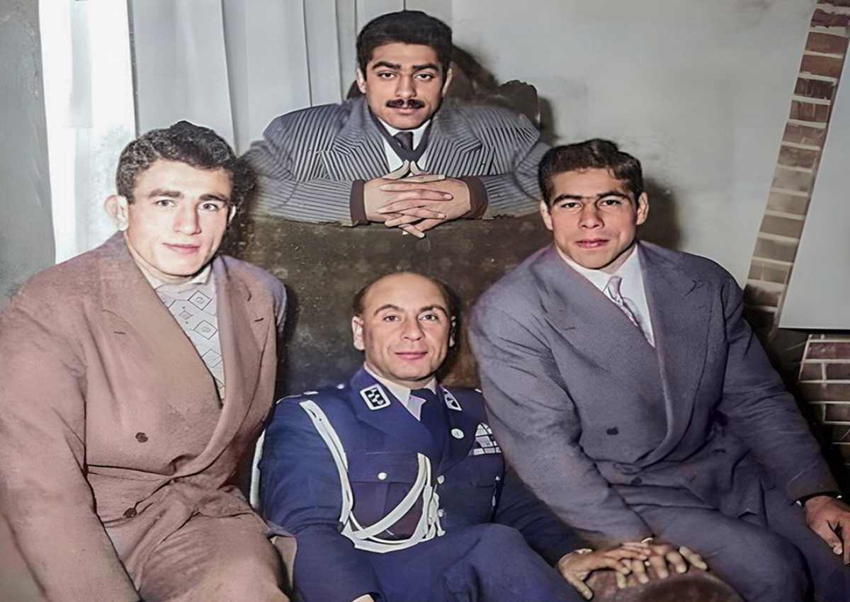 عکس| تصاویر دیده نشده از غلامرضا تختی و دوست بازیگرش